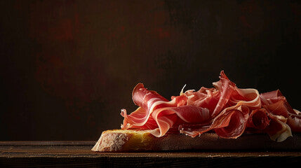 PROSCIUTTO PATA NEGRA DIAMOND TAGLIATO A COLTELLO IN CONFEZIONE DI 200 GRAMMI SOTTOVUOTO. 36 MESI DI STAGIONATURA