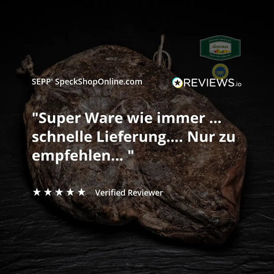 SEPP' Südtiroler Speck g.g.A. - 'Die Ganze Hamme' - Versand kostenlos