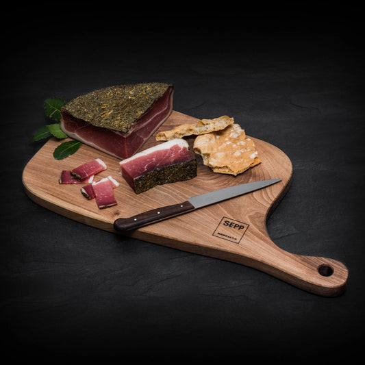 SEPP' Speckbrettl 100% Südtiroler Nuss-Massivholz