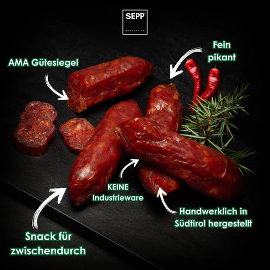 SEPP' SalaMINIs pikant (4 Stk.) **NEU**