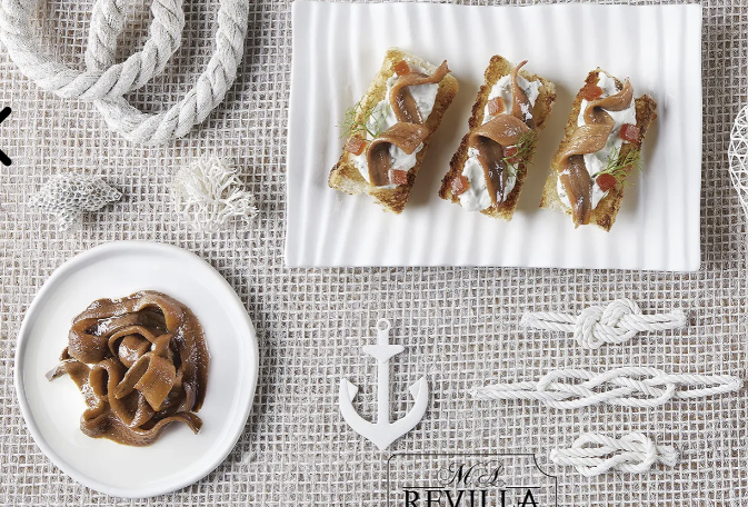 ACCIUGHE DEL CANTABRICO REVILLA CONFEZIONE DI 110 GRAMMI