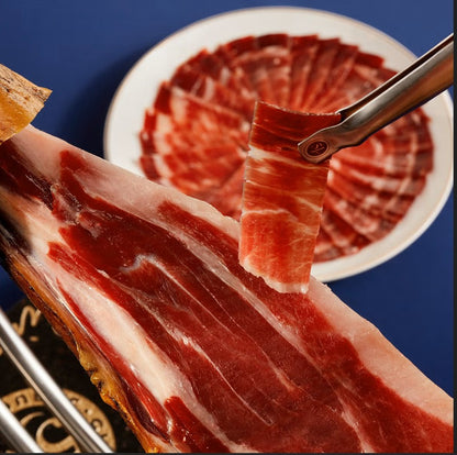 PROSCIUTTO PATA NEGRA IBERICO DI BELLOTA. DISOSSATO. 36 MESI DI STAGIONATURA