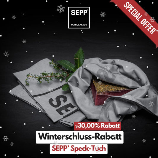 SEPP' Speck-Tuch 100% BIO-Baumwolle 💚