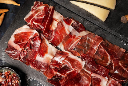 PROSCIUTTO PATA NEGRA IBERICO DI BELLOTA. DISOSSATO. 36 MESI DI STAGIONATURA