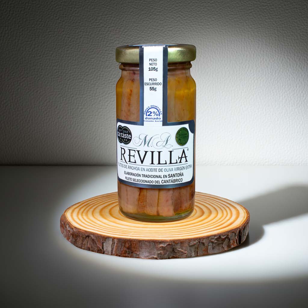 ACCIUGHE DEL CANTABRICO REVILLA CONFEZIONE DI 110 GRAMMI