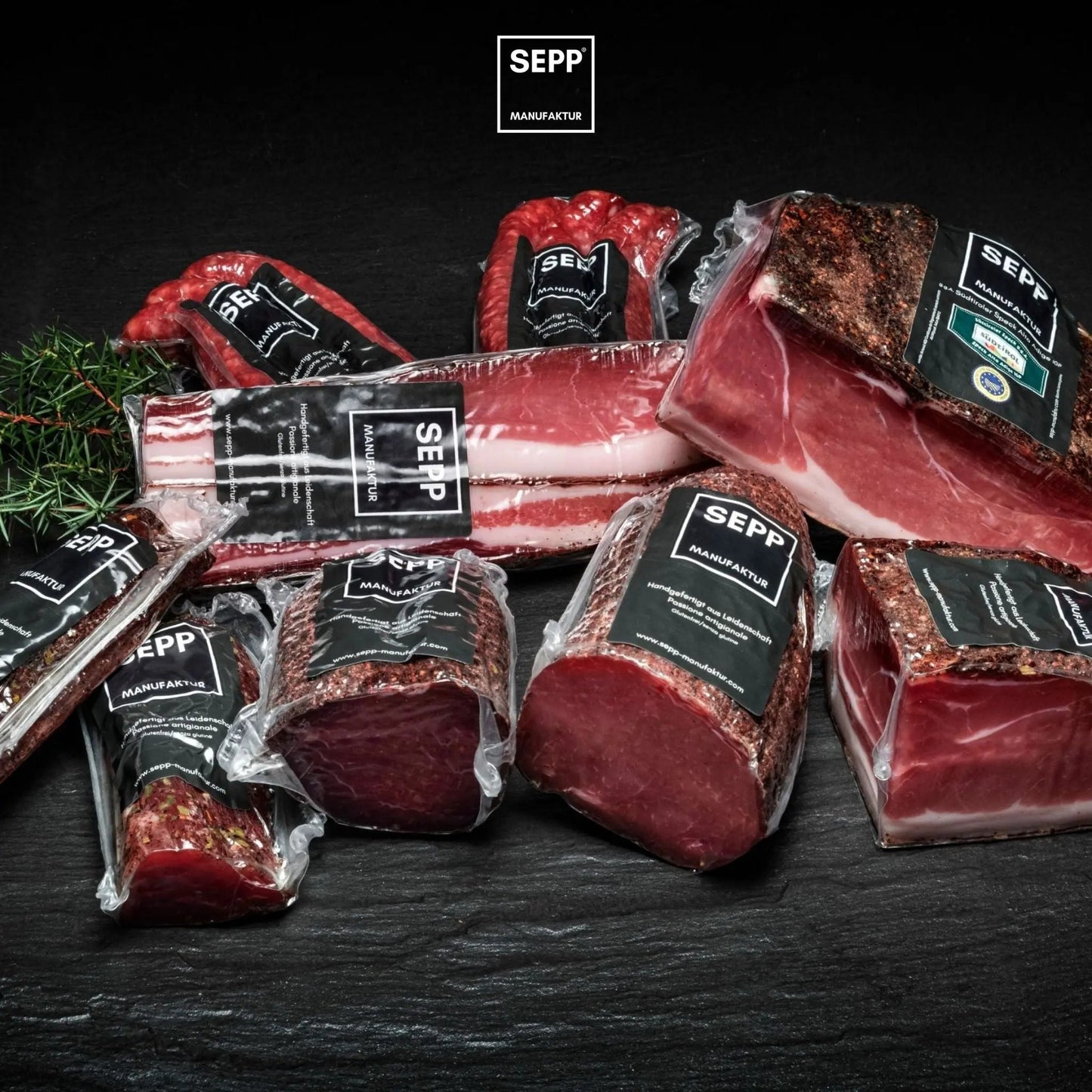 SEPP' Degustationspaket 'geräuchert' - Versand kostenlos
