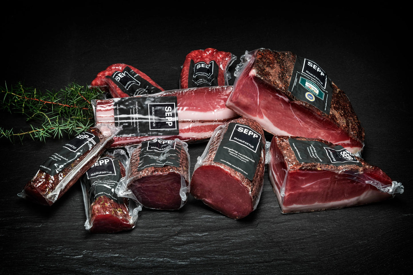 SEPP' Degustationspaket 'geräuchert' - Versand kostenlos