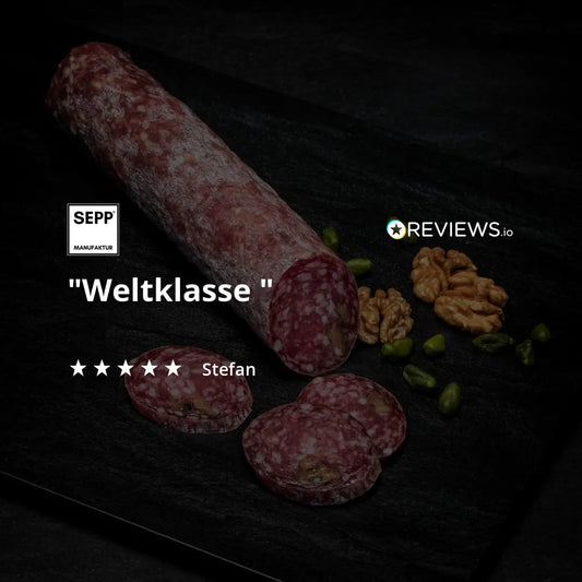 SEPP' Pistazien-Walnuss Salami