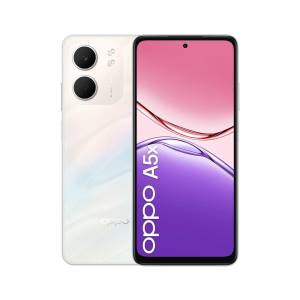 OPPO A5x 4+128GB 6.67" 4G Laser White DS ITA