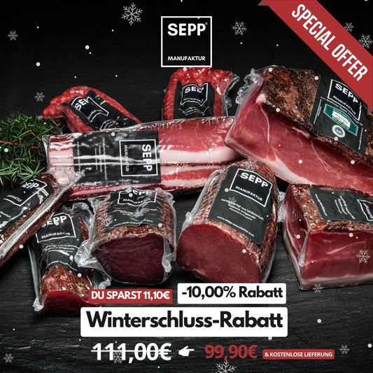 SEPP' Degustationspaket 'geräuchert' - Versand kostenlos