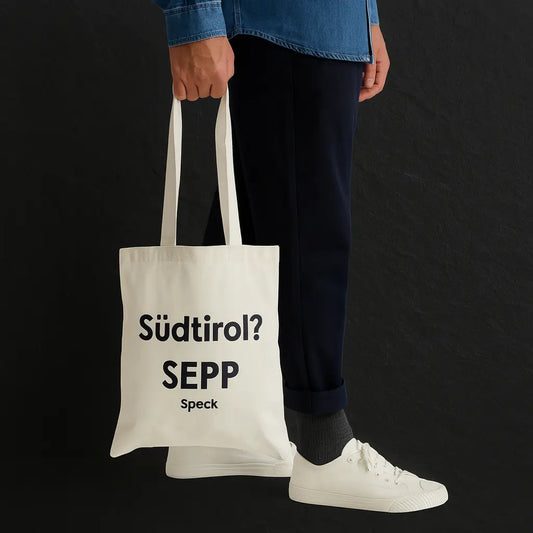 SEPP' Baumwolltasche Südtirol